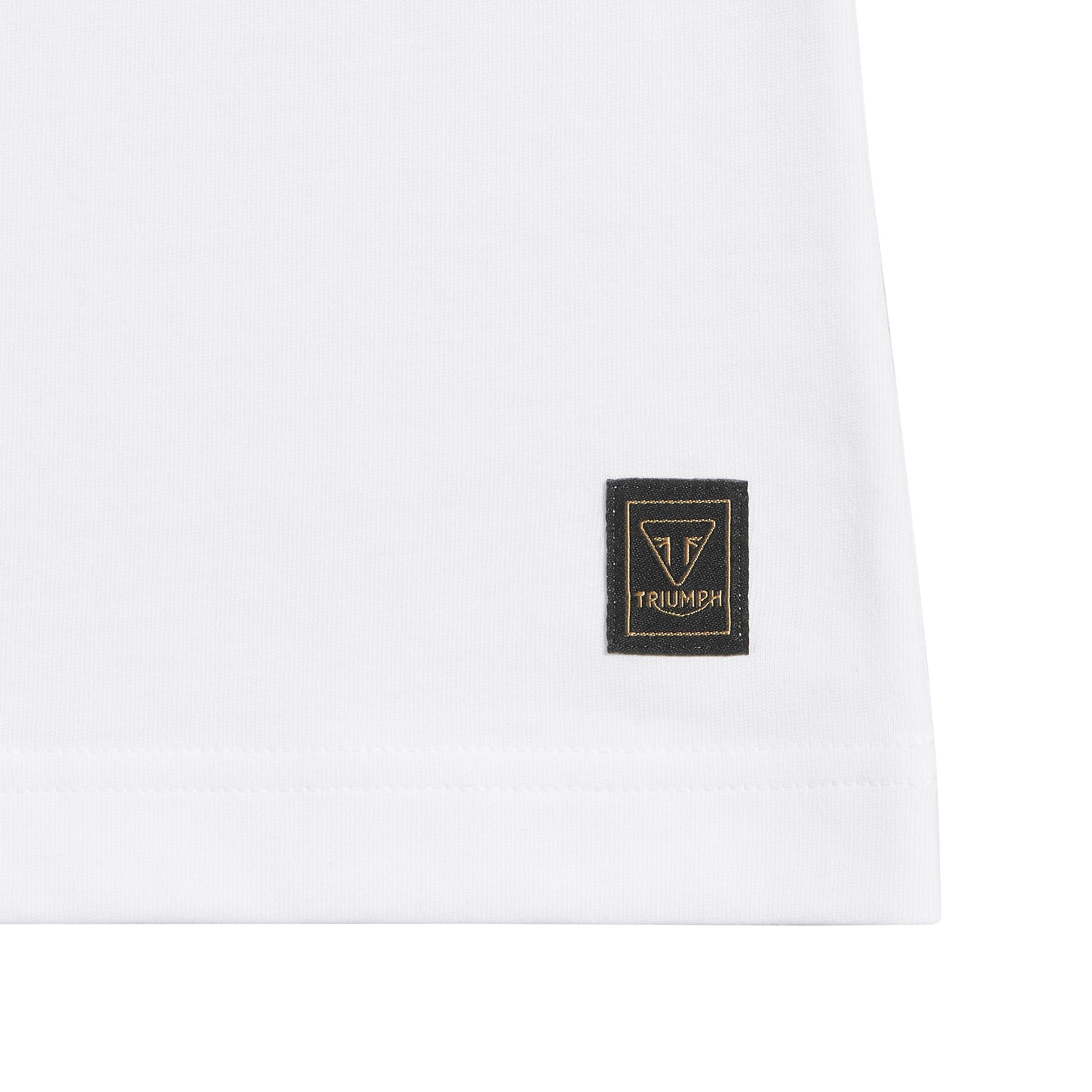 LADIES PISTON RICH T-SHIRT WHITE XS image 1