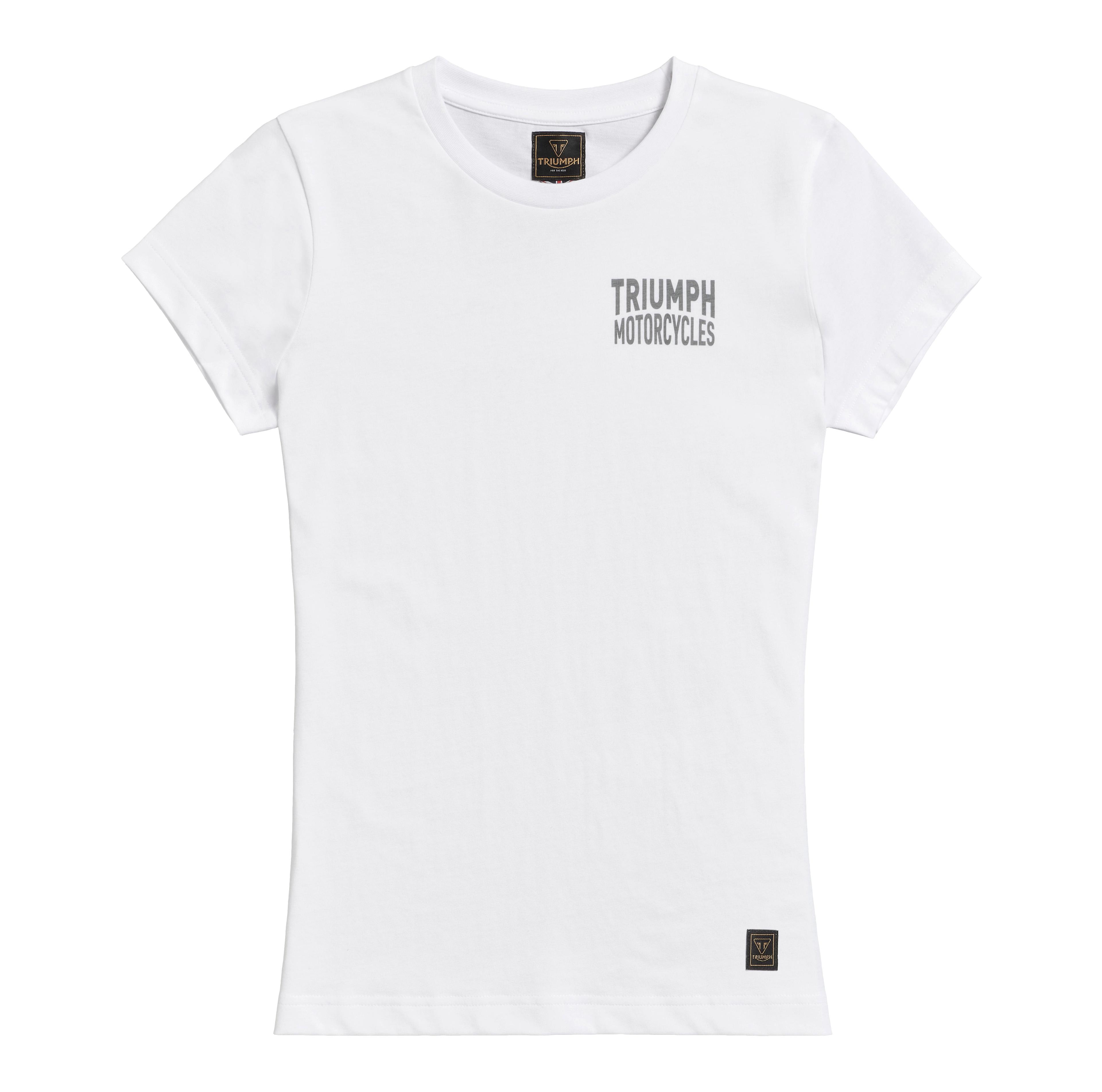 LADIES PISTON RICH T-SHIRT WHITE XXL image 5