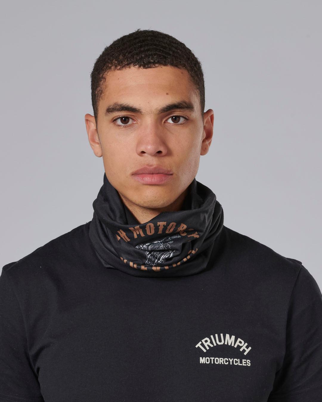 BONNE NECK TUBE BLACK / BONE image 3