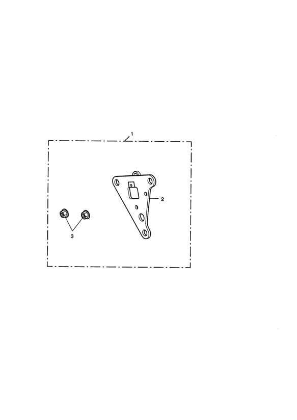 Bracket Kit, Rear Cyl Head Mount