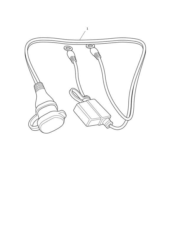 Battery Connector Lead, Optimate 3