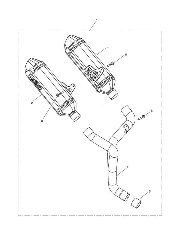 Silencer, Slip-On, Arrow