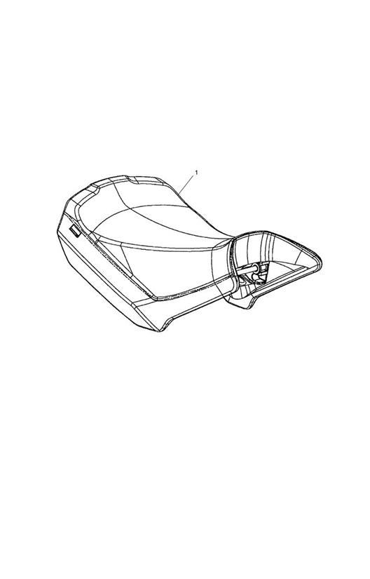 Rider Seat, High, Assy