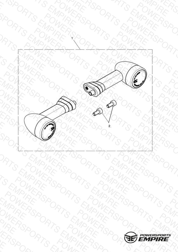 LED Indicator Kit, D40, Med, 200 Lead