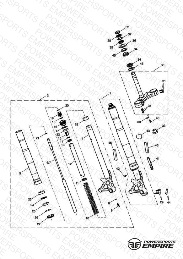 Front Forks & Yokes