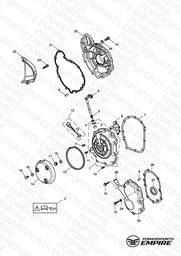 Engine Covers - Daytona 600