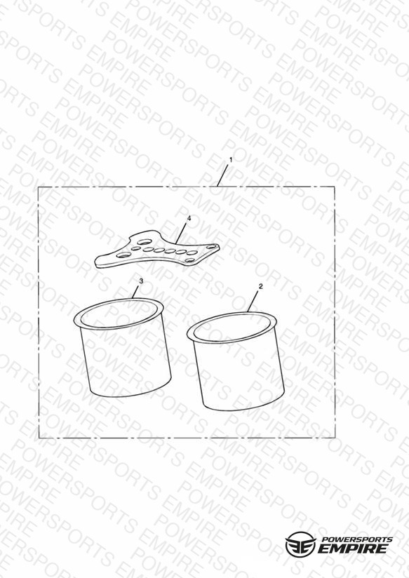 Instrument Cover Kit, Chrome