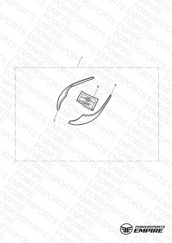 Rear Fender Tip Kit