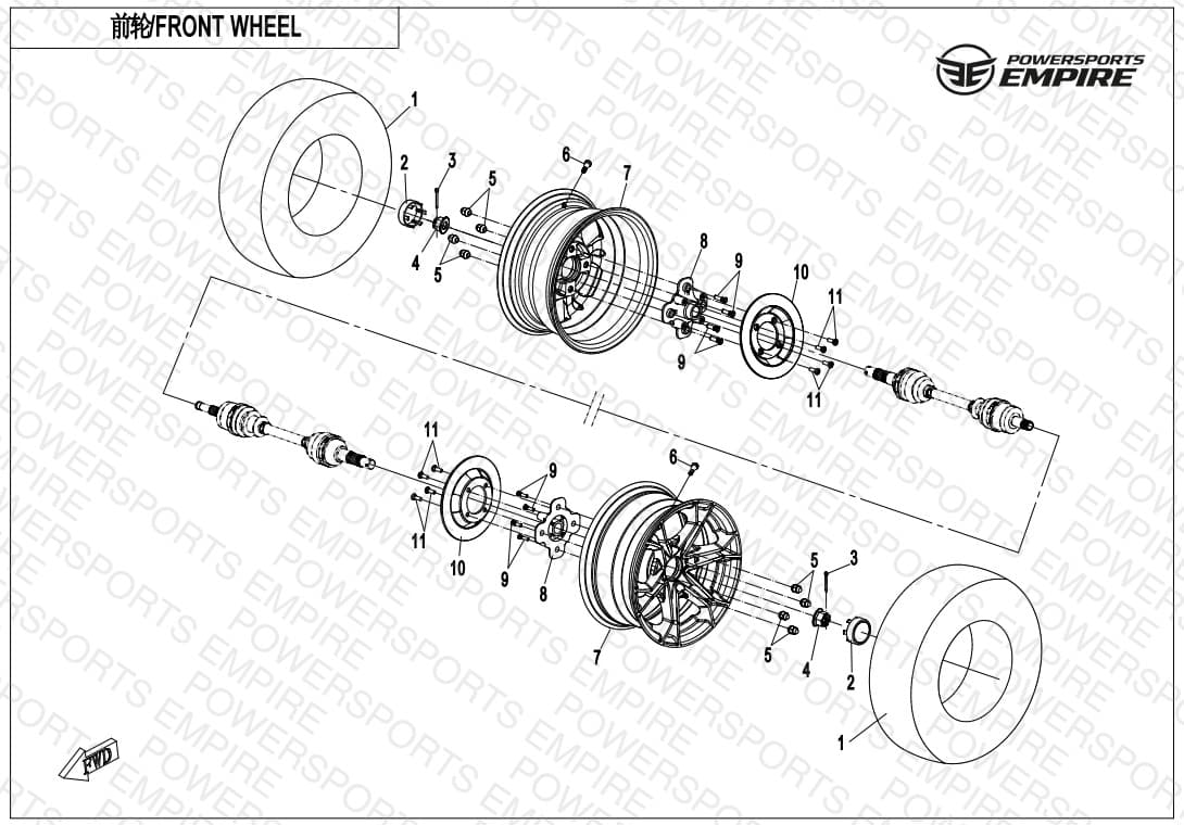 F07 — FRONT WHEEL