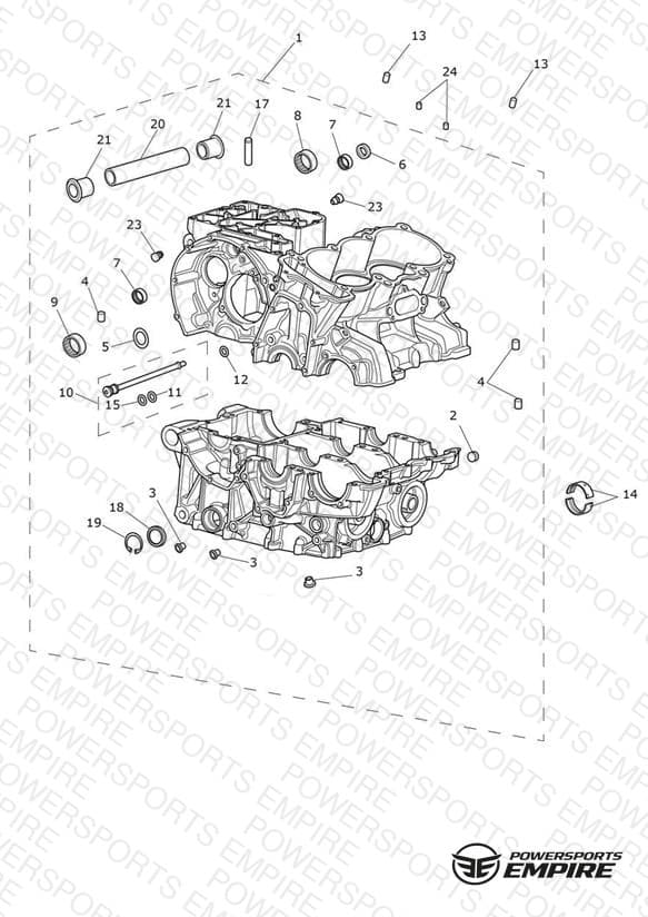 Crankcase & Fittings
