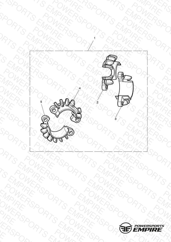 Finned Casting Kit, Chrome