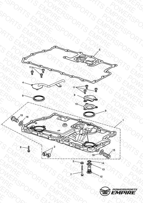 Sump & Fittings > Eng No 217500