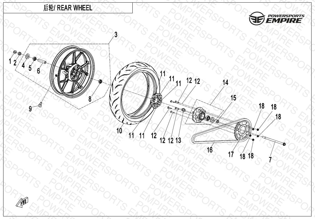F11 — REAR WHEEL