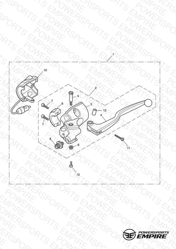Clutch Controls and Switches - Bonneville