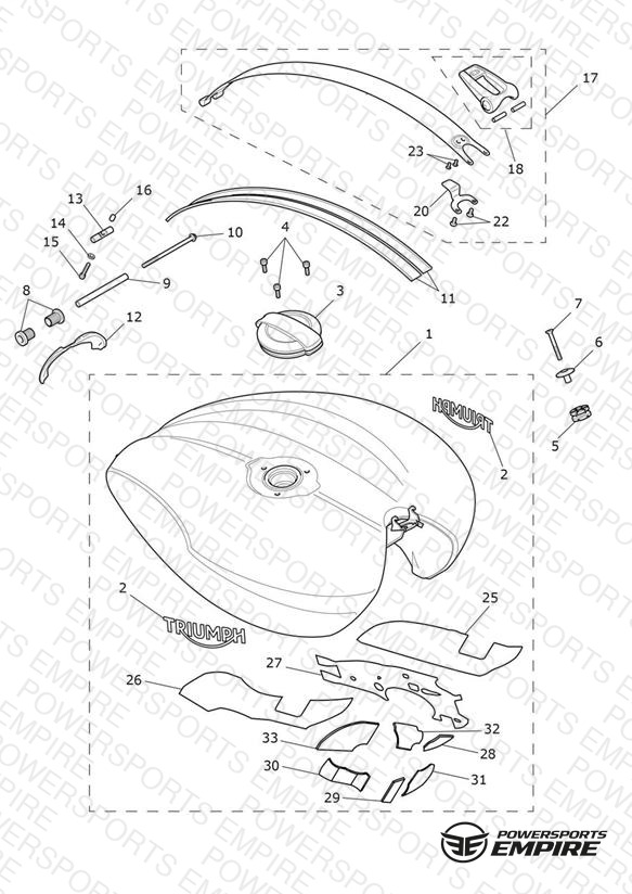 Fuel Tank - Carnival Red/Sapphire Black Tanks - BB9848 > BM5577