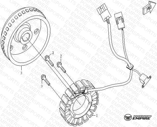 E11 — FLYWHEEL & STATOR