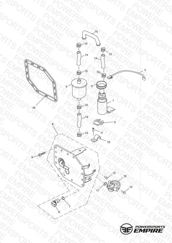 Fuel Pump and Filter 207555 >