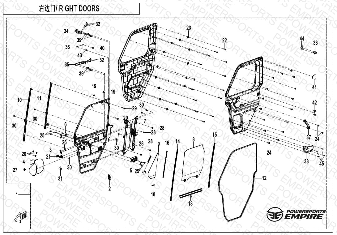 F37-2 — RIGHT DOOR