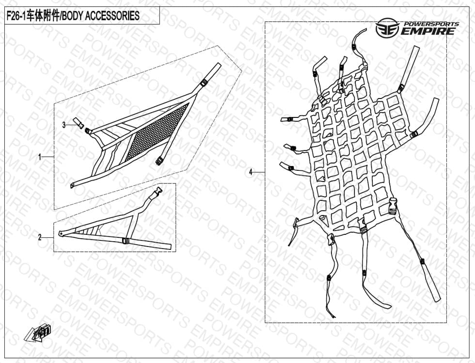 F26-1 — BODY ACCESSORIES
