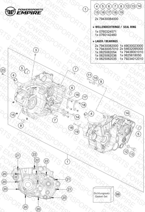 ENGINE CASE