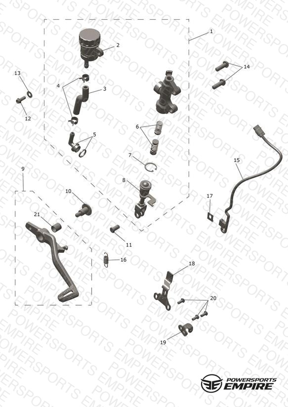 Rear Brake Master Cylinder