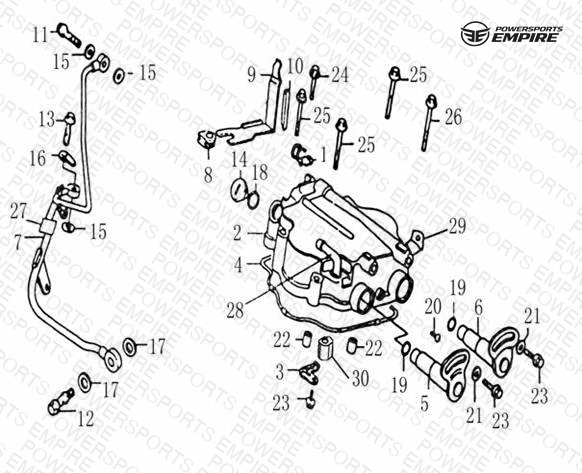 E04 — CYLINDER HEAD COVER ASSY
