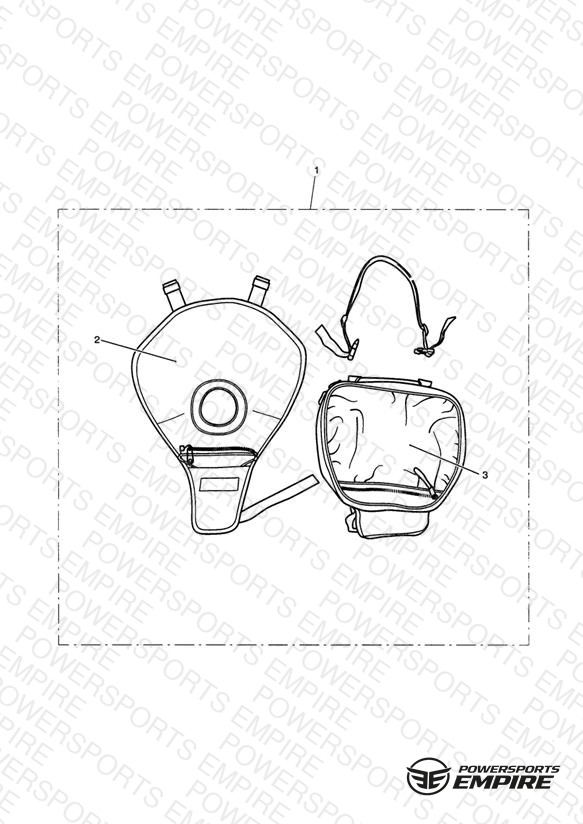 Tank Bag Kit, 15L