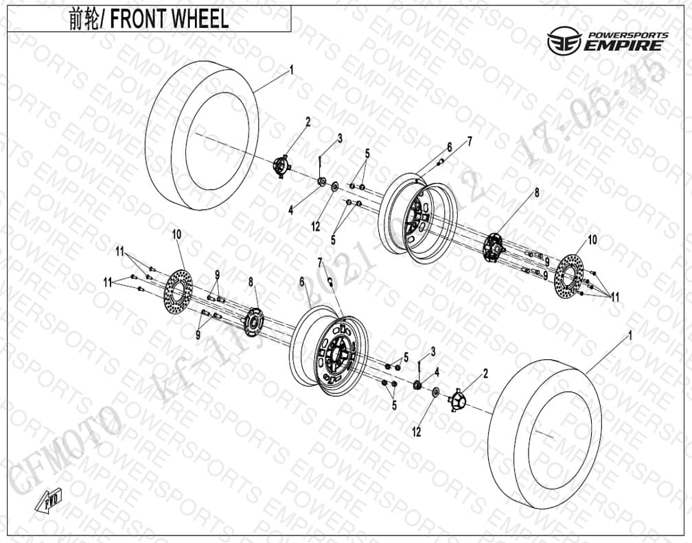 F07 — FRONT WHEEL