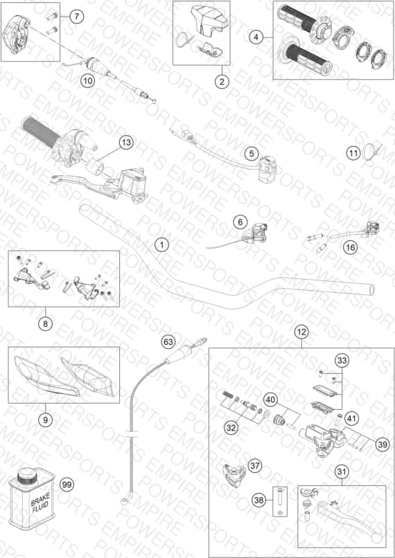 HANDLEBAR, CONTROLS