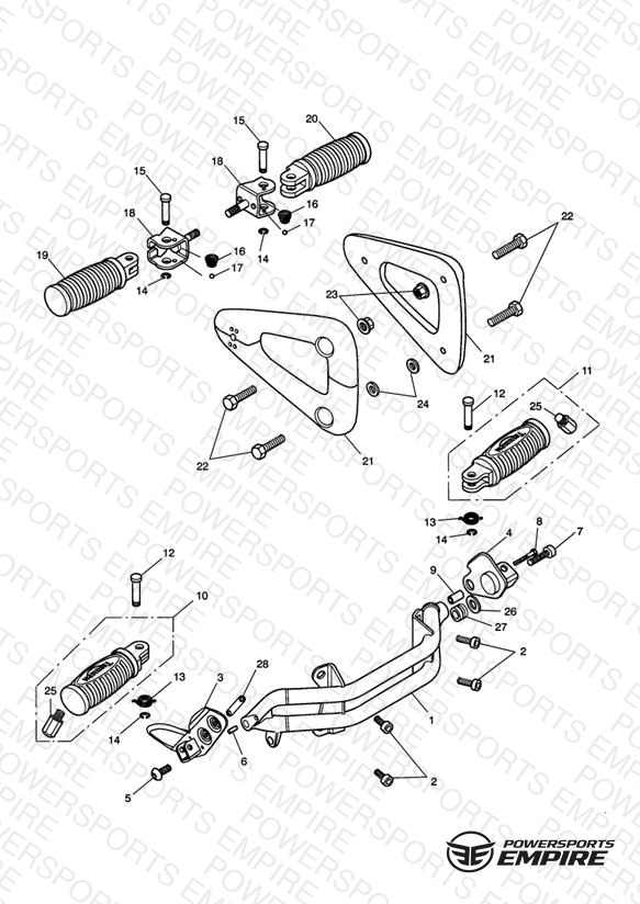 Footrests & Mountings > 468390