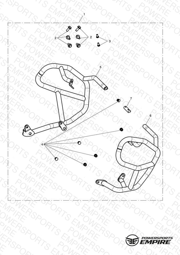 Engine Dresser Bar Kit, SS