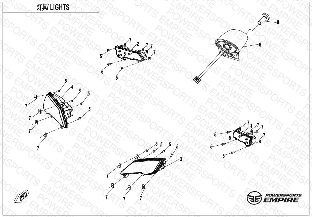F16-B — LIGHTS(NA)