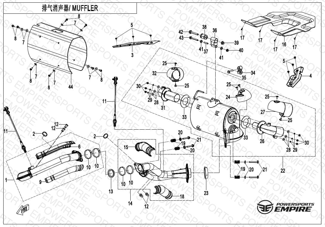 F02 — MUFFLER