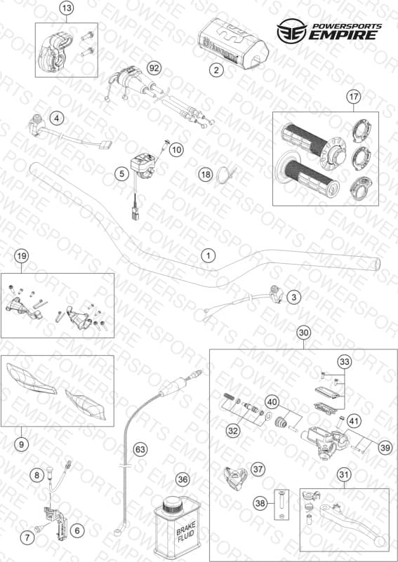 HANDLEBAR, CONTROLS