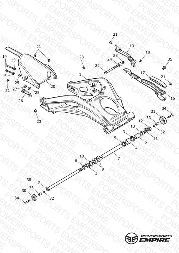 Rear Swingarm