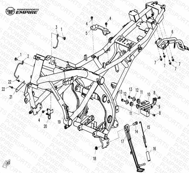 F03 — FRAME ASSY