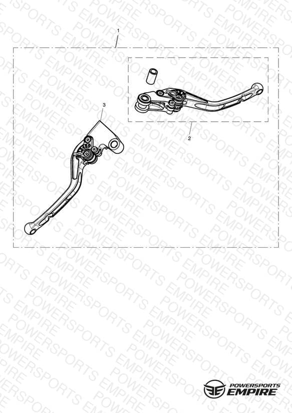 Lever Kit, Adj Standard, Long