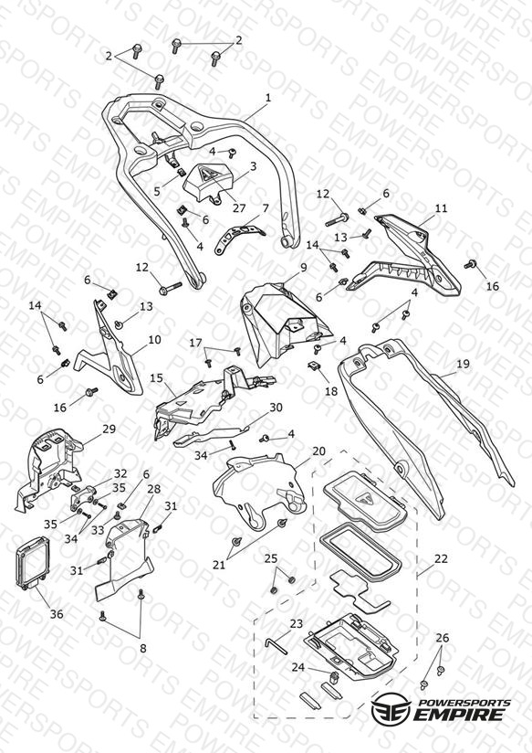 Rear Bodywork & Grabrack
