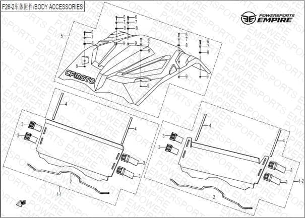 F26-2 — TOP ROOF & WINDSHIND KITS