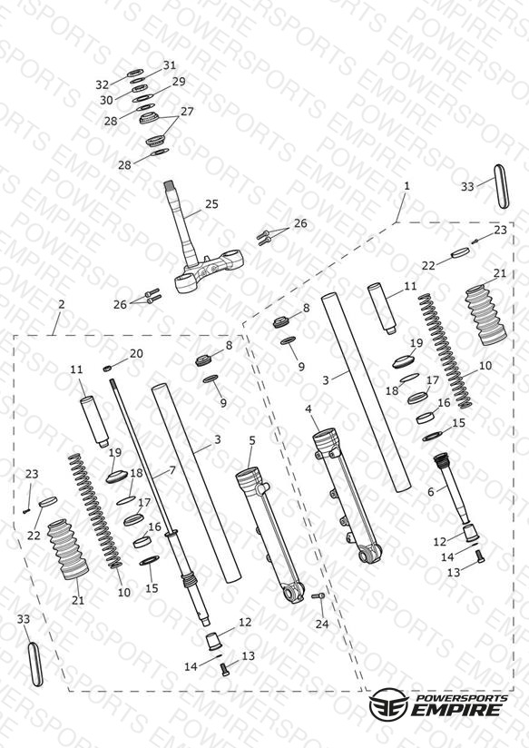 Front Forks & Lower Yoke