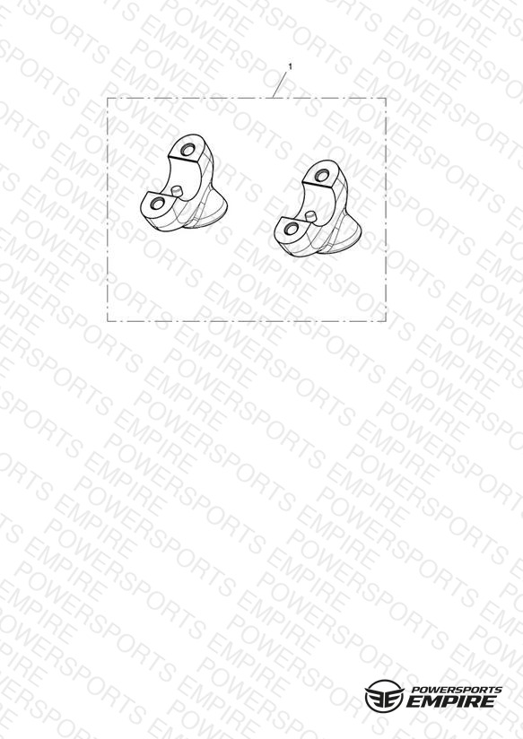 Riser Kit, Pinned, Black