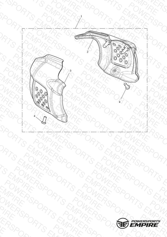 Intake Covers Kit, Black