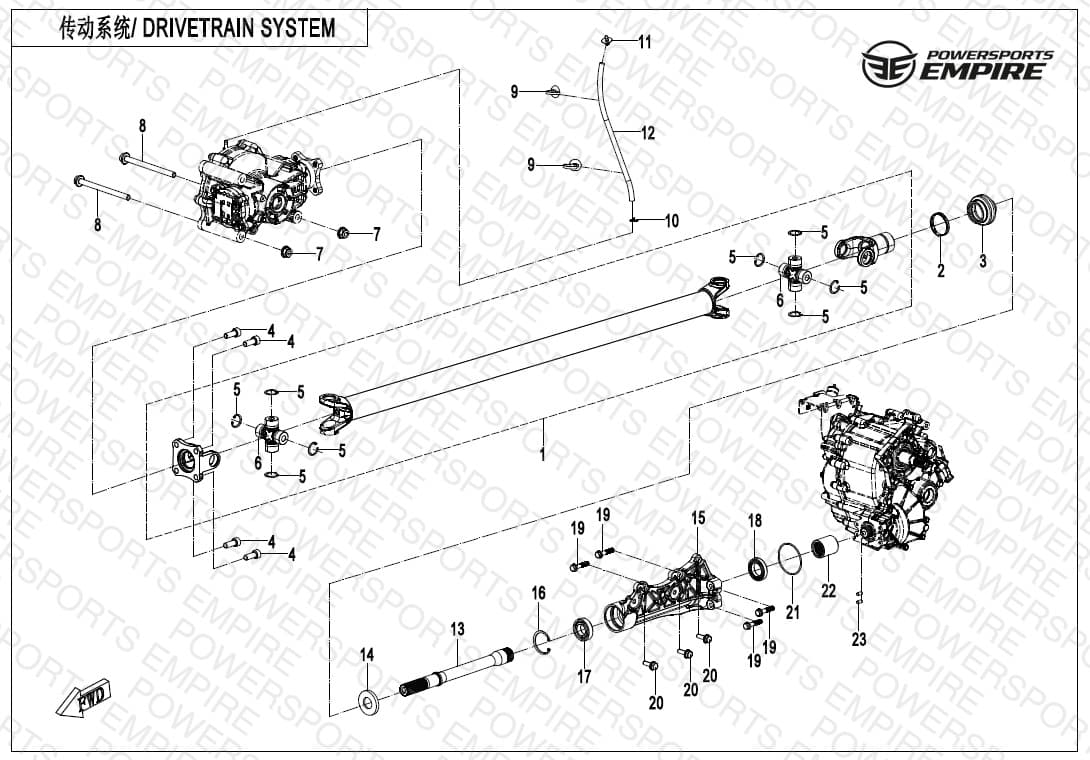 F30 — DRIVETRAIN SYSTEM