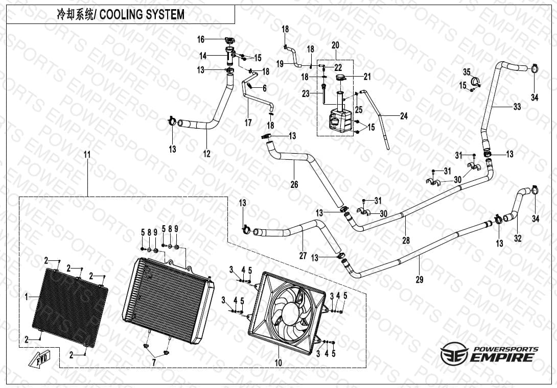 F18-V2 — COOLING SYSTEM