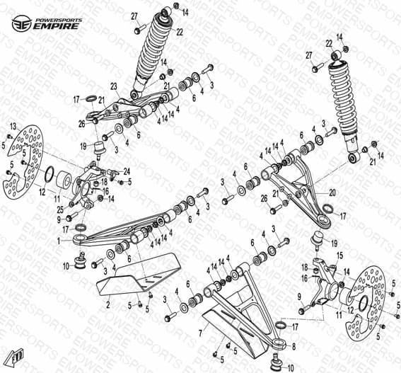 F05 — FRONT SUSPENSION