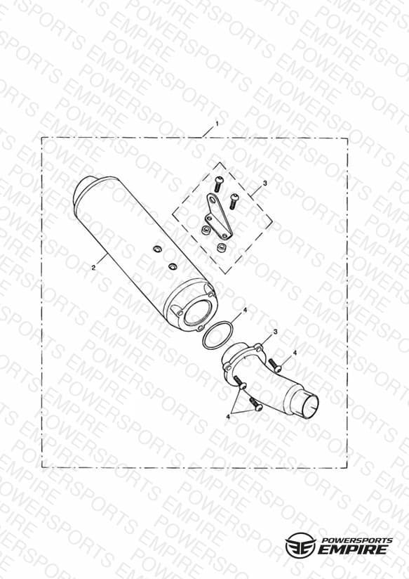Silencer Kit, SS, Type 1B