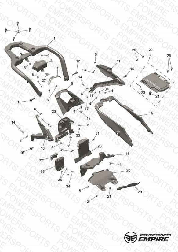 Rear Bodywork & Grabrack