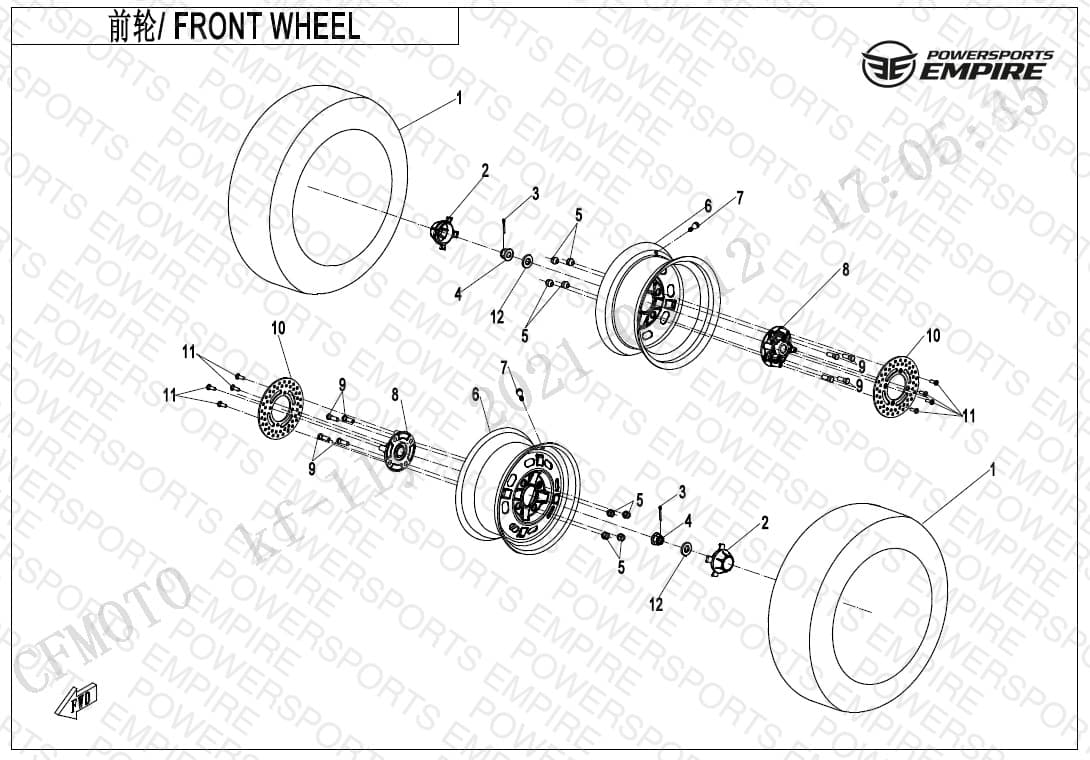 F07 — FRONT WHEEL