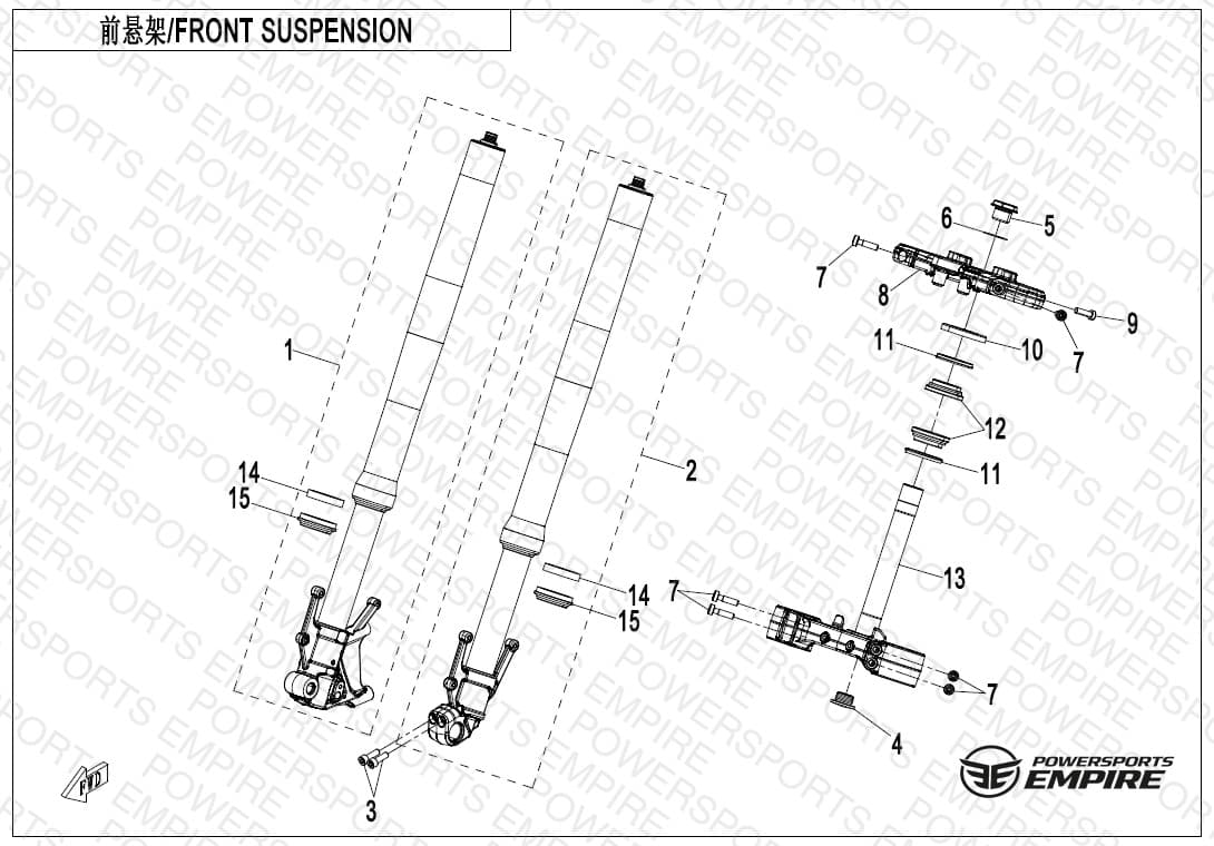 F05-B — FRONT SUSPENSION(TUNDRA GREY)