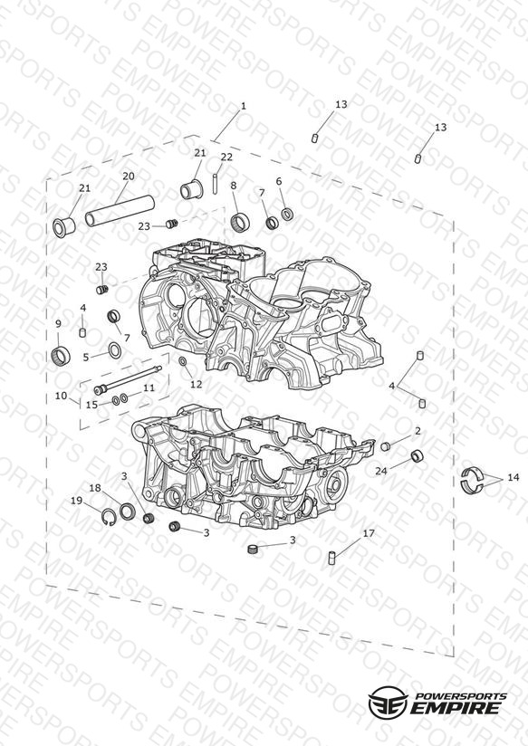 Crankcase & Fittings